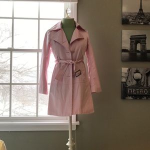 Pink silk jacket